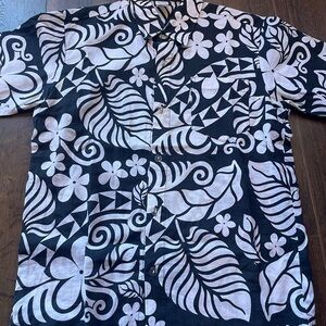 Hawaiian 🌺 Aloha Short Sleeve  Button Shirt, Youth Size 12